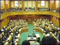 Scoop Image: Parliament's debating chamber.