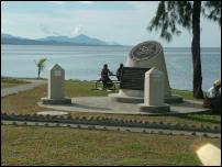 Scoop Image: Helen Clark Arrives In Solomon Islands.